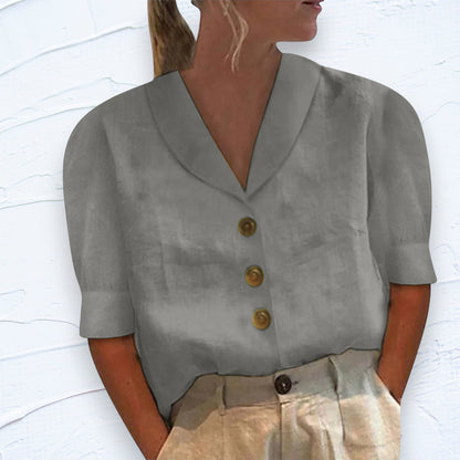 Elegant linen top - Eryn 2
