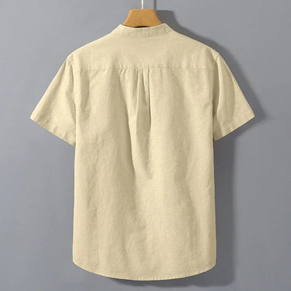 Elijah Cotton Henley Shirt 6