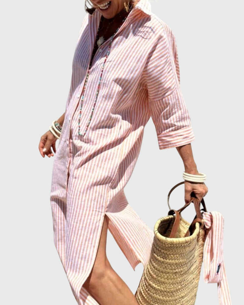 Ellen | Chic Striped Dress for Any Occasion