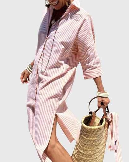 Ellen | Chic Striped Dress for Any Occasion