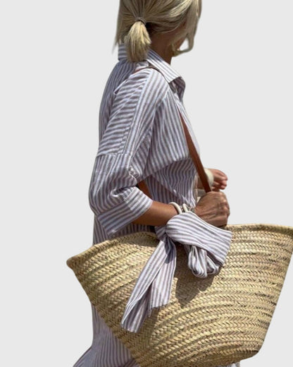 Ellen | Chic Striped Dress for Any Occasion