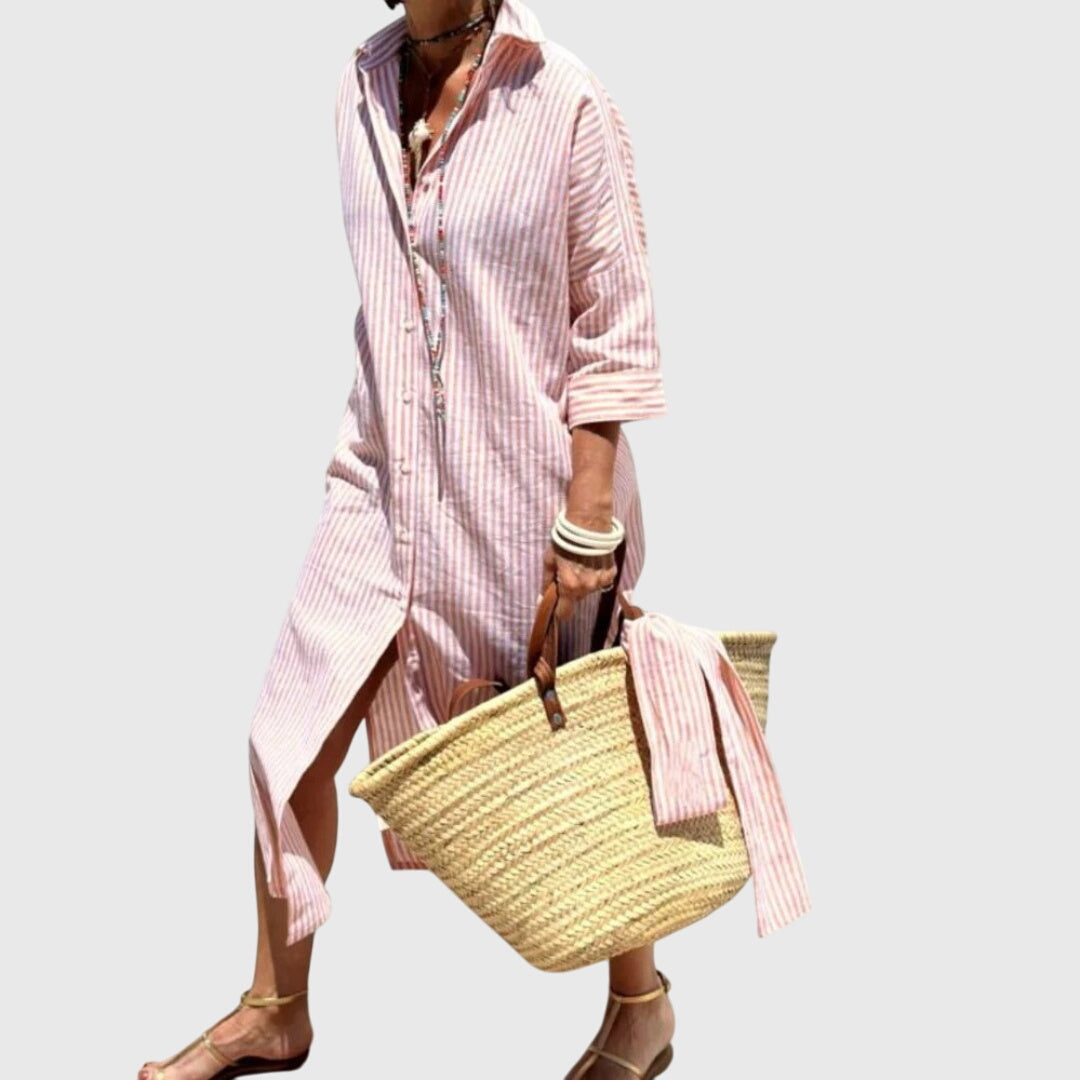 Ellen | Chic Striped Dress for Any Occasion