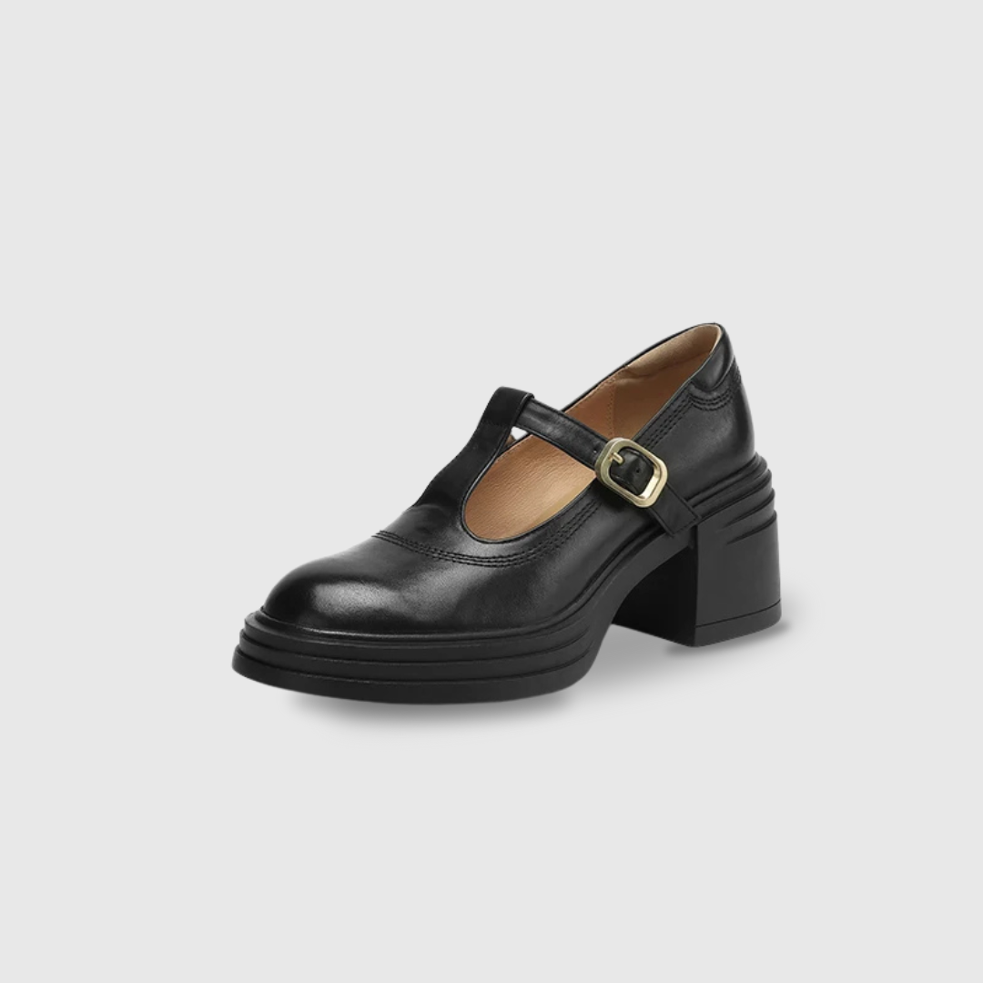 Elvana Chunky Pumps - Stylish Footwear for Any Occasion