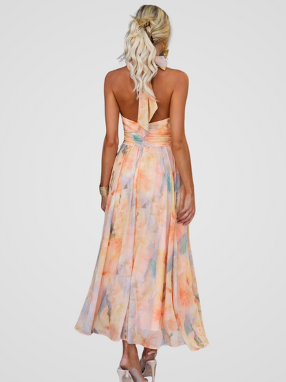 Elviana | Chic Midi Dress for Special Occasions