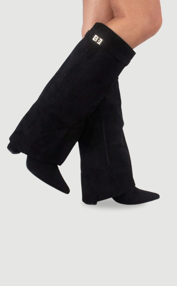 Emily | Stylish Women's Thigh-High Boots with Buckle