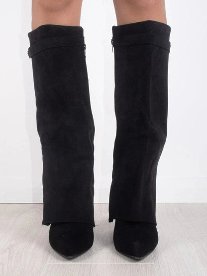 Emily | Stylish Women's Thigh-High Boots with Buckle