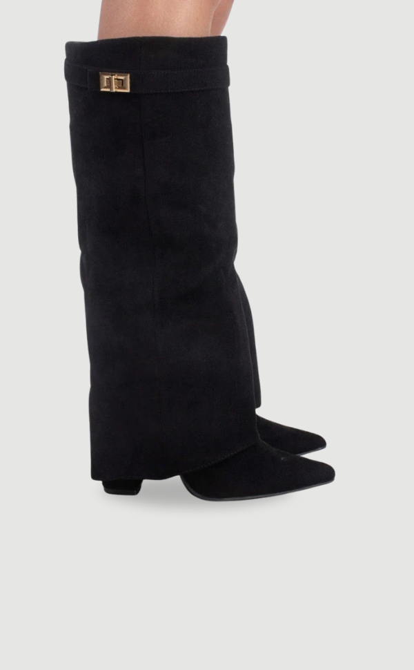 Emily | Stylish Women's Thigh-High Boots with Buckle