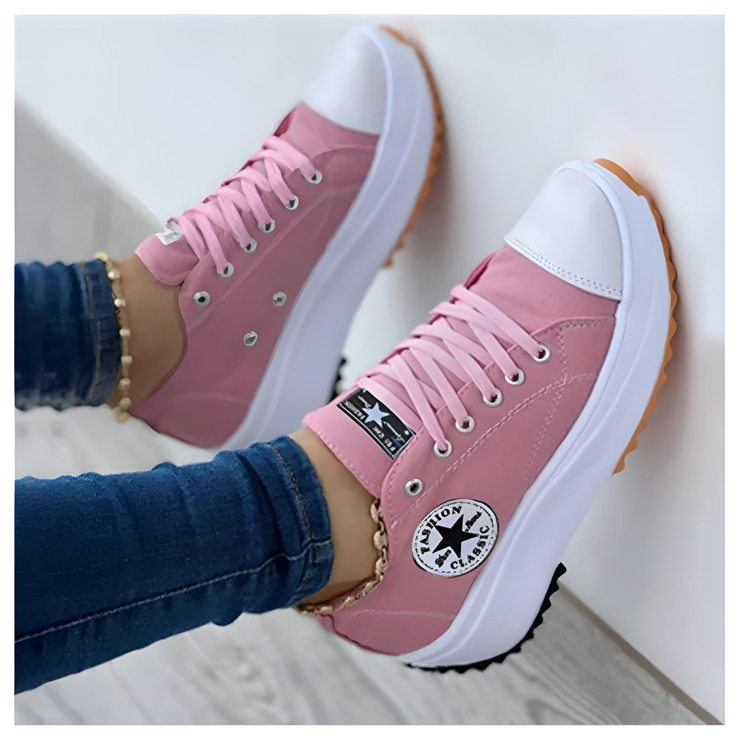 Emma | Women’s Orthopedic Sneakers for Plantar Fasciitis – Arch Support Canvas Walking Shoes 2