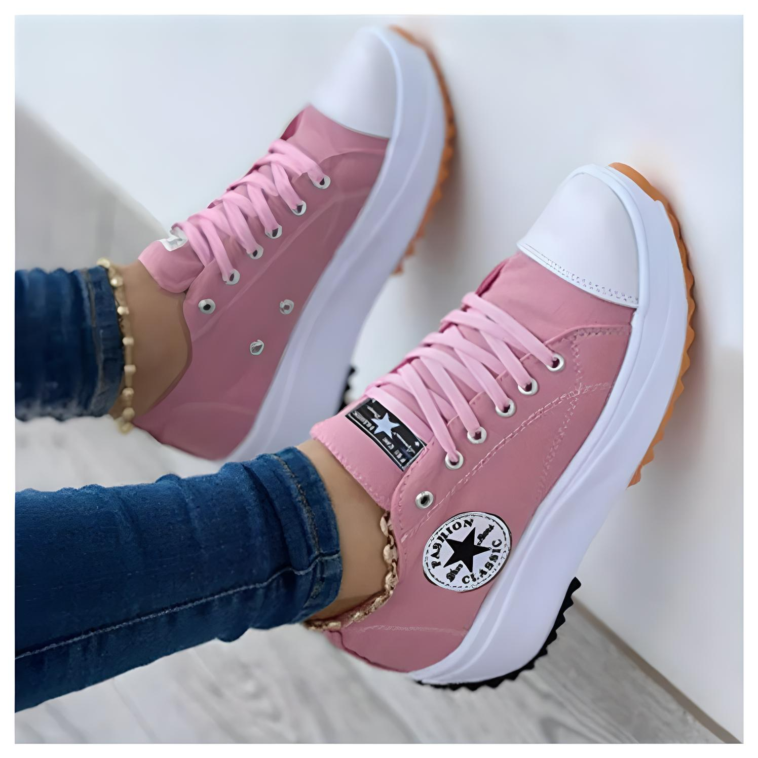 Emma | Women’s Orthopedic Sneakers for Plantar Fasciitis – Arch Support Canvas Walking Shoes 2