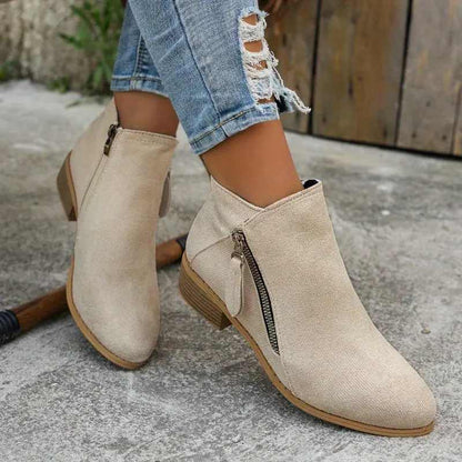Ergonomic Ankle Boots for Women – Stylish Comfort & Support 1