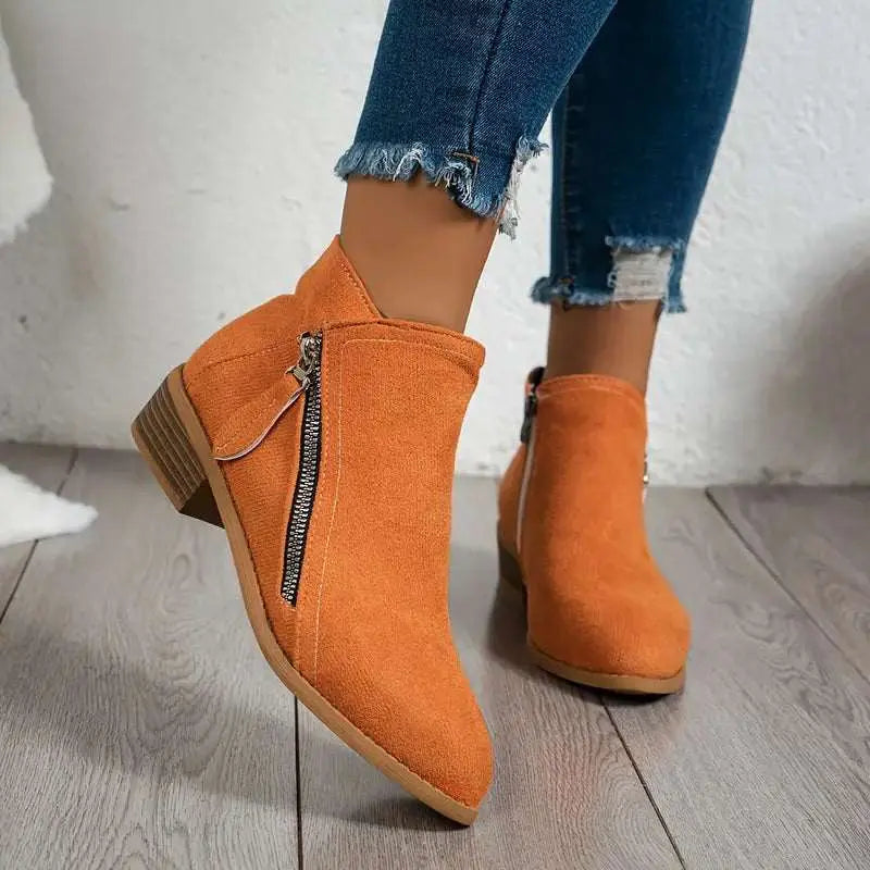 Ergonomic Ankle Boots for Women – Stylish Comfort & Support 4