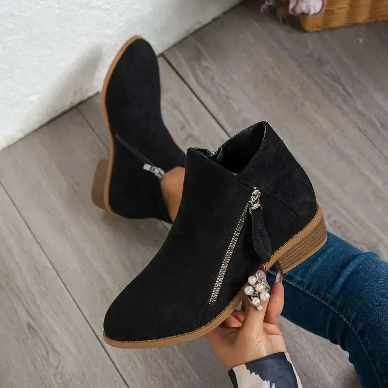Ergonomic Ankle Boots for Women – Stylish Comfort & Support 5