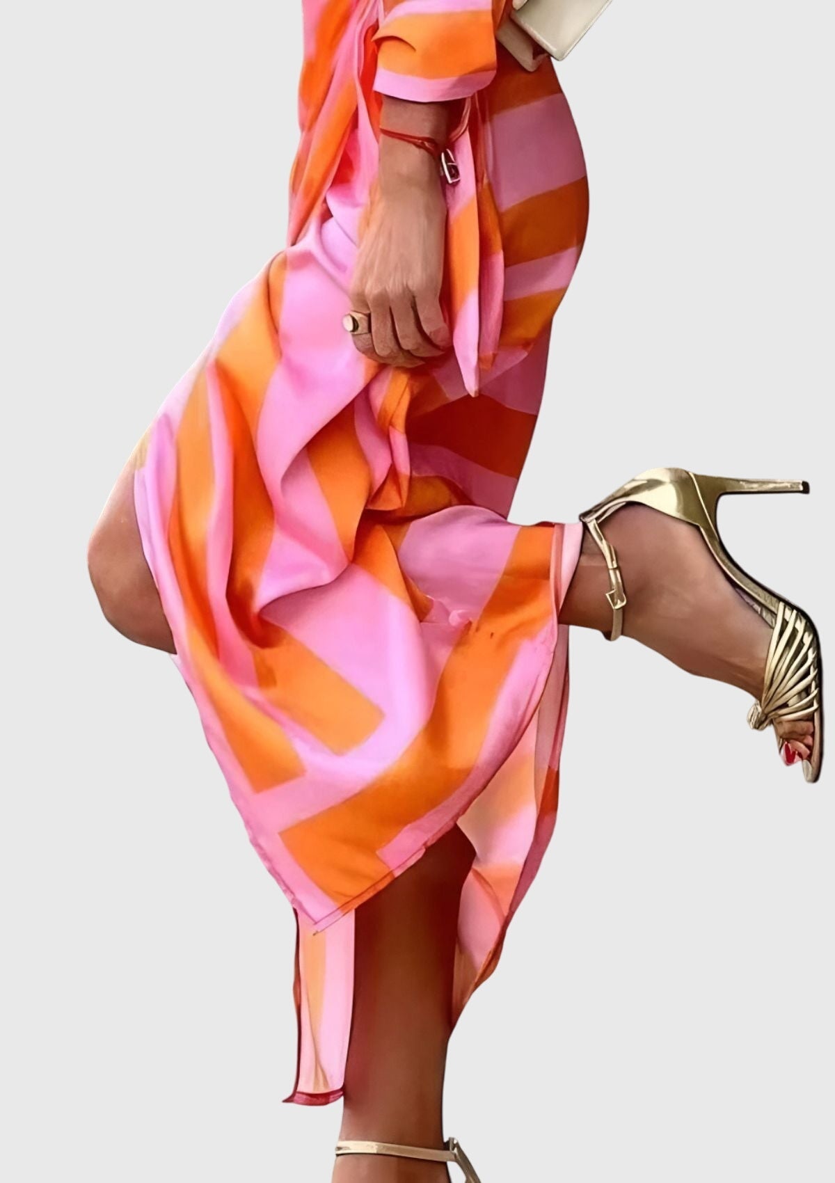 Everly | Chic Printed Wrap Dress for Any Occasion