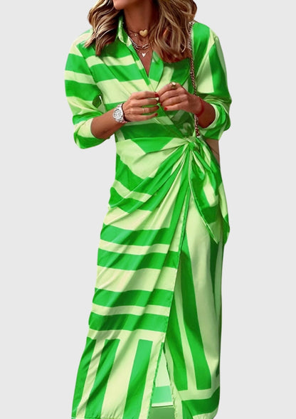 Everly | Chic Printed Wrap Dress for Any Occasion