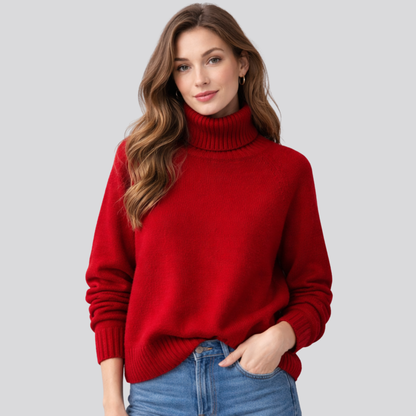 Women's Turtleneck Jumper | Lightweight Warmth & Soft Comfort 3