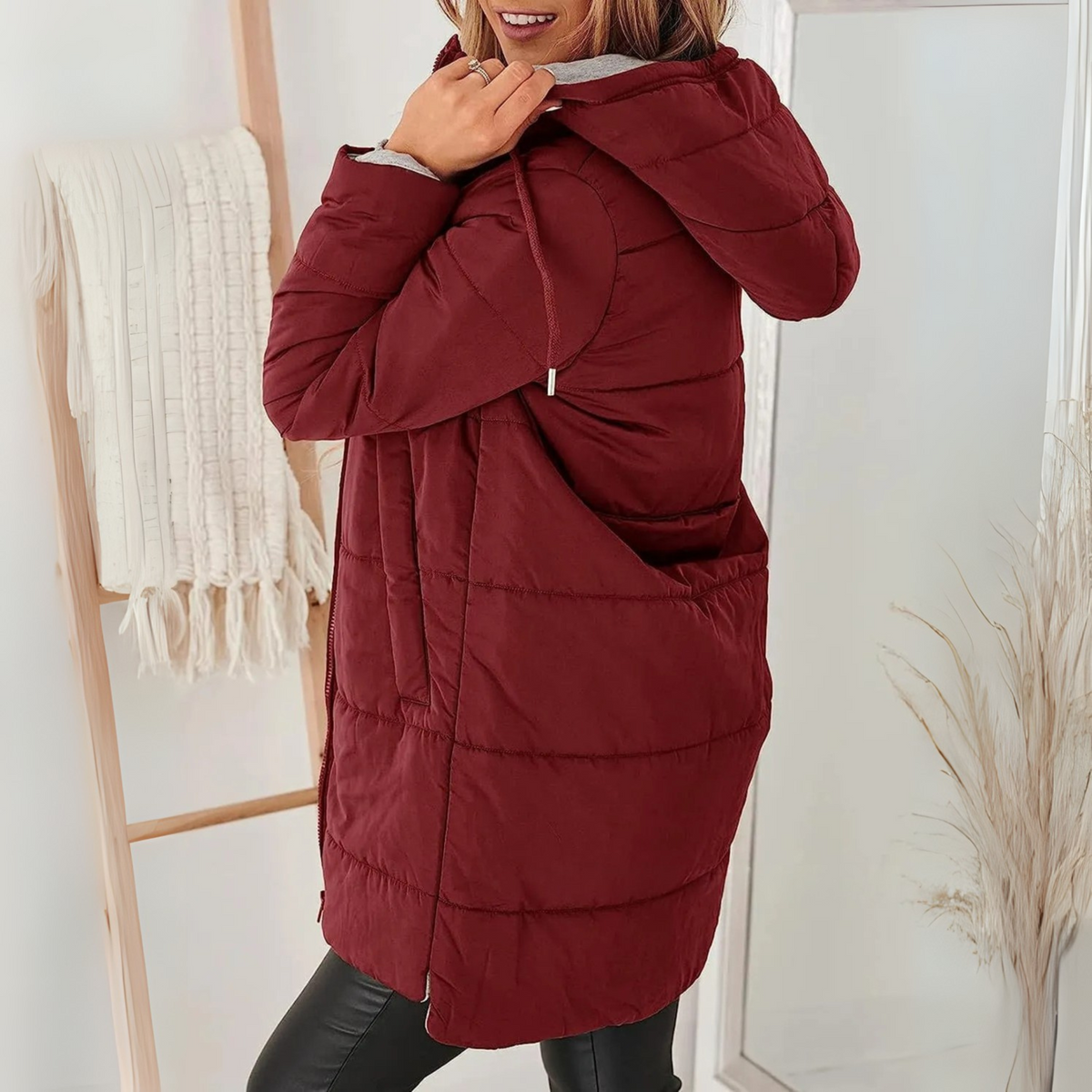 Women's Hooded Jacket | Warm & Wind Resistant 3