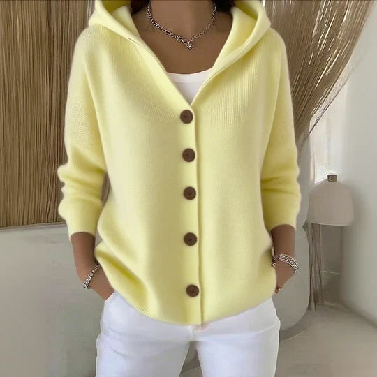 Women's Long Sleeve Cardigan Relaxed Fit Knit Jacket 4