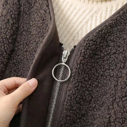Men's V Neck Vest Warm Pockets Smooth Lining Gilet 6