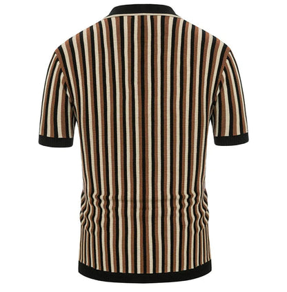 Gentleman's Stripe Premium Polo Shirt 7