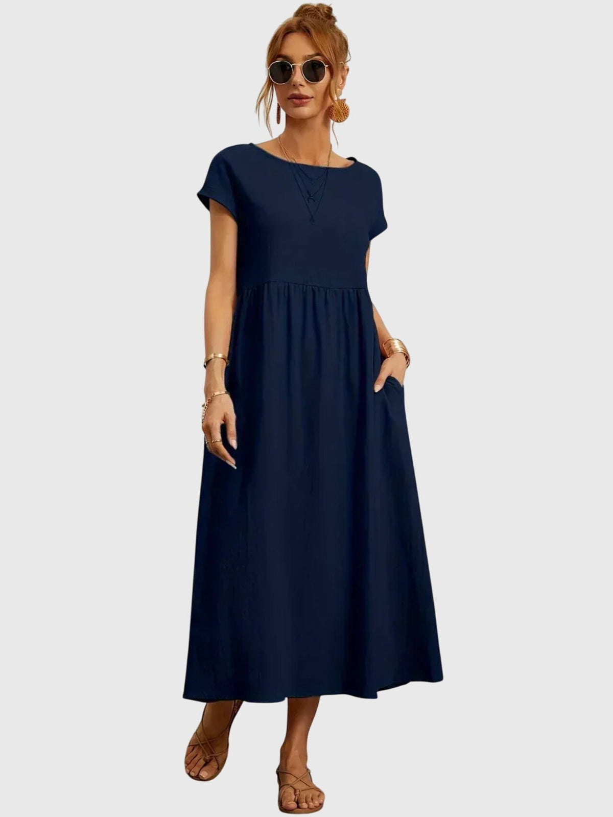 Giselle - Chic Pocket Dress for Any Occasion