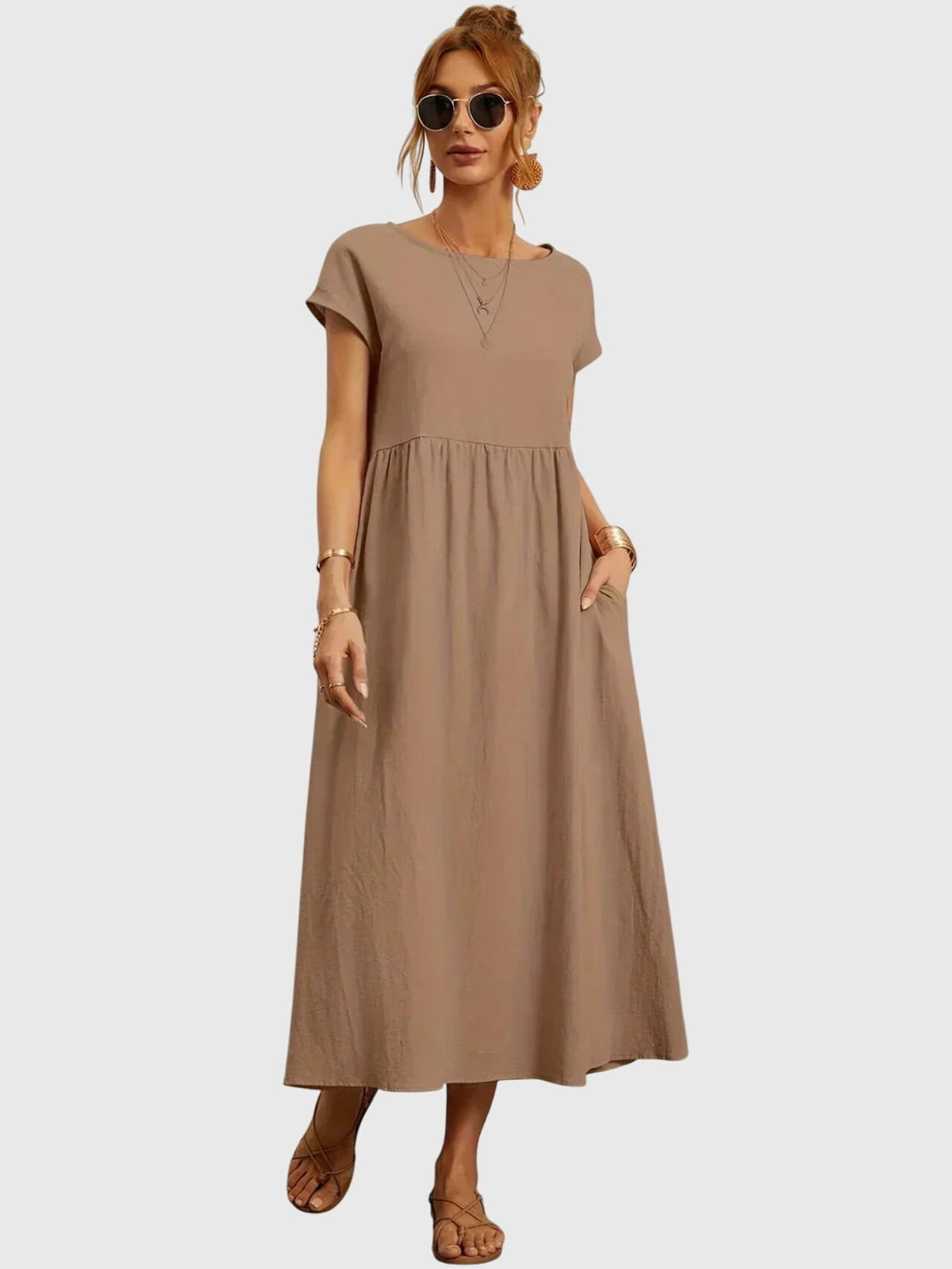 Giselle - Chic Pocket Dress for Any Occasion