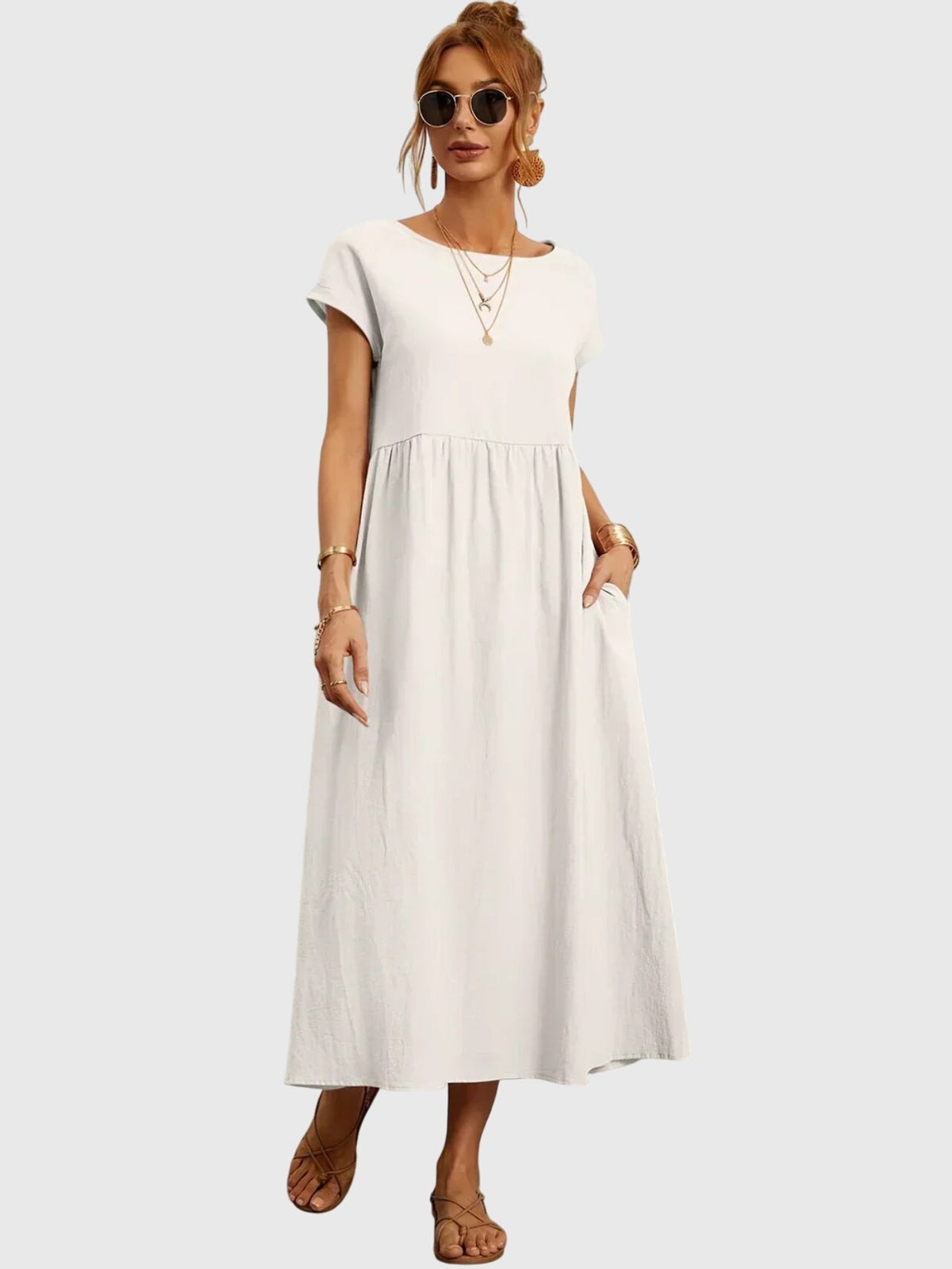 Giselle - Chic Pocket Dress for Any Occasion