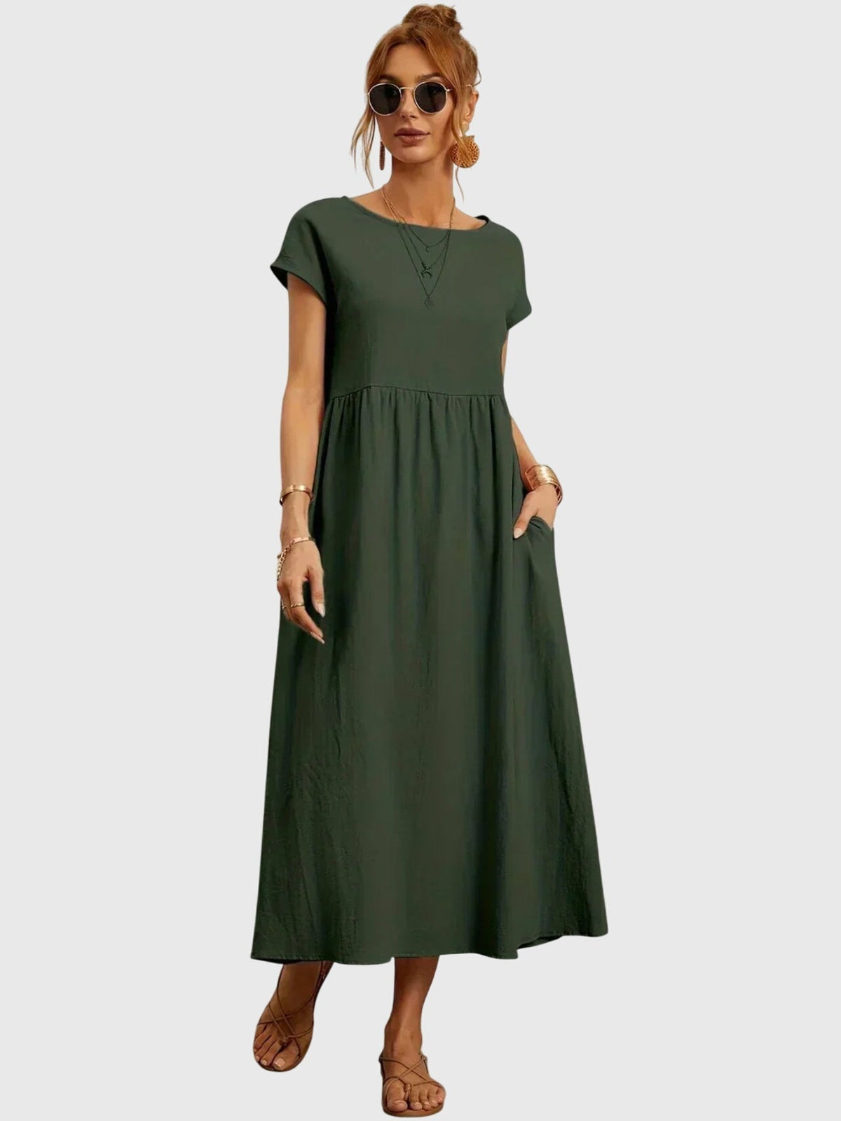 Giselle - Chic Pocket Dress for Any Occasion