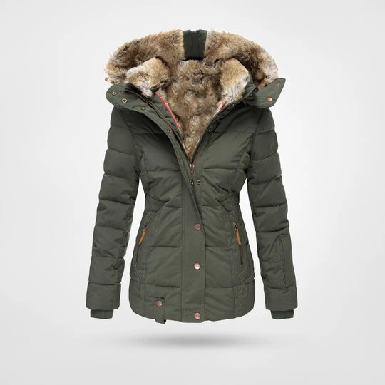 Women's Winter Jacket | Hooded & Lined 2
