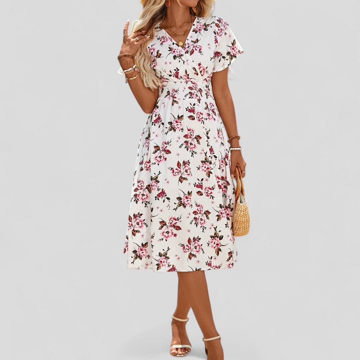 Gretalise | Chic Summer Midi Dress for Any Occasion