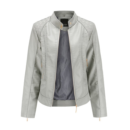 Women's Jacket | High Collar & Zip Pockets 5