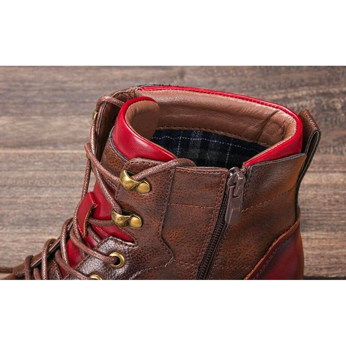 Men's Ankle Boots | Lace-Up & Rounded Toe 10