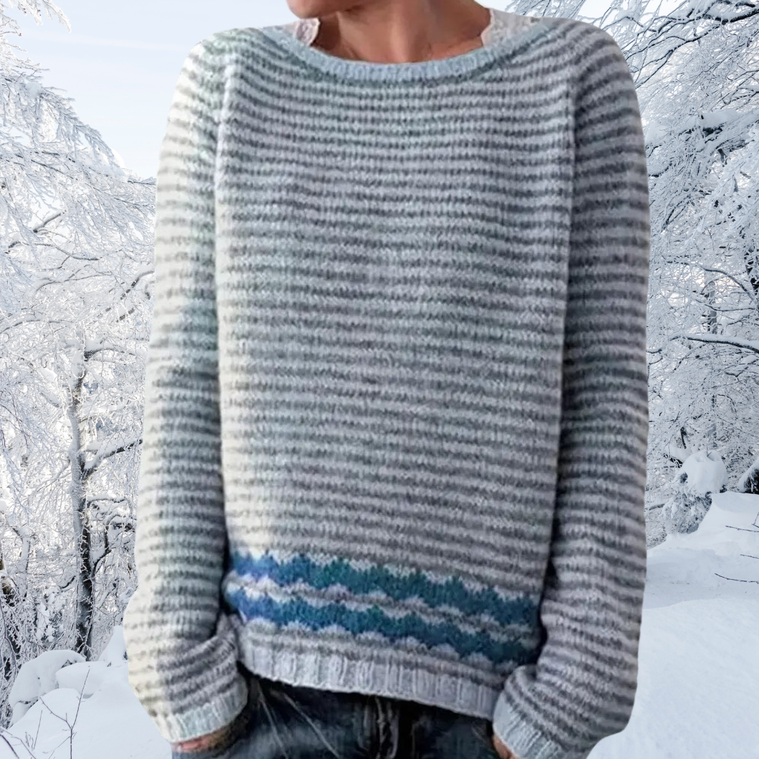 Women's Relaxed Fit Jumper Knitted Sweater Pullover Top 2