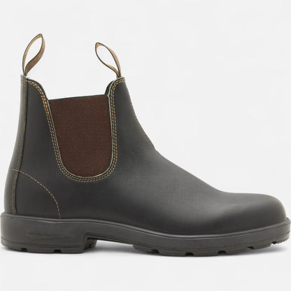 Men's Chelsea Boots Slip On Elastic Panel Secure Grip Sole 7
