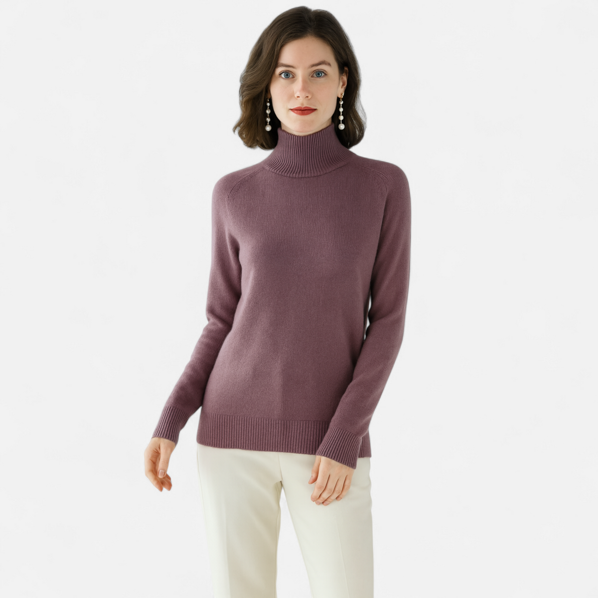 Women's Turtleneck Sweater | Lightweight & Warm 11