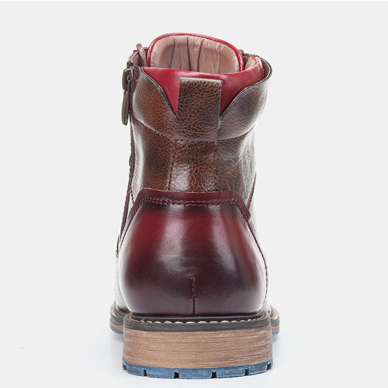 Men's Ankle Boots | Lace-Up & Rounded Toe 8