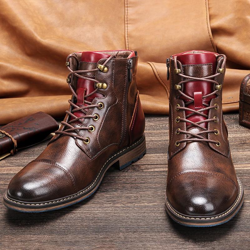 Men's Ankle Boots | Lace-Up & Rounded Toe 1
