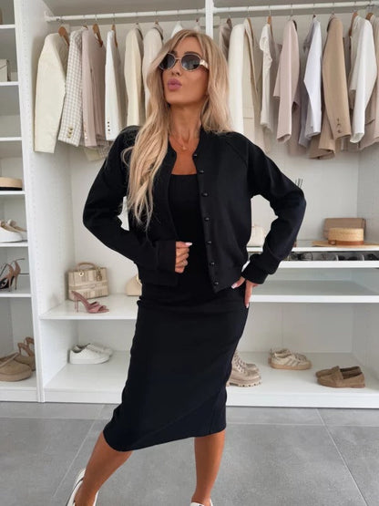 Helia | Two Piece Dress Outfit Set 11