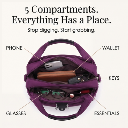 Women's Crossbody Bag | Multi Pocket & Anti-Theft 6