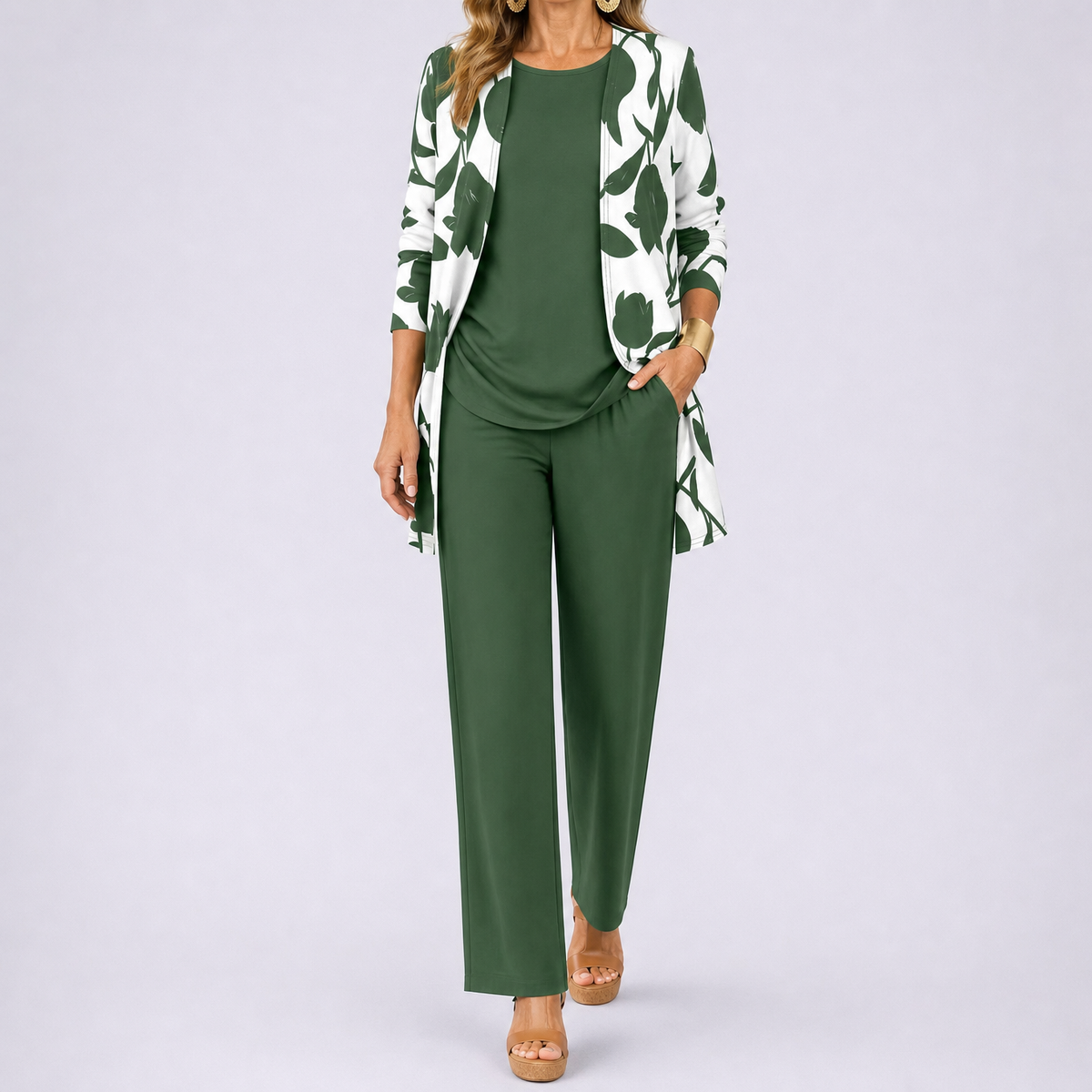 Women's 3 Piece Set | Effortless Style & All-Day Comfort 1