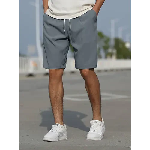High-Rise Summer Shorts for Men 0