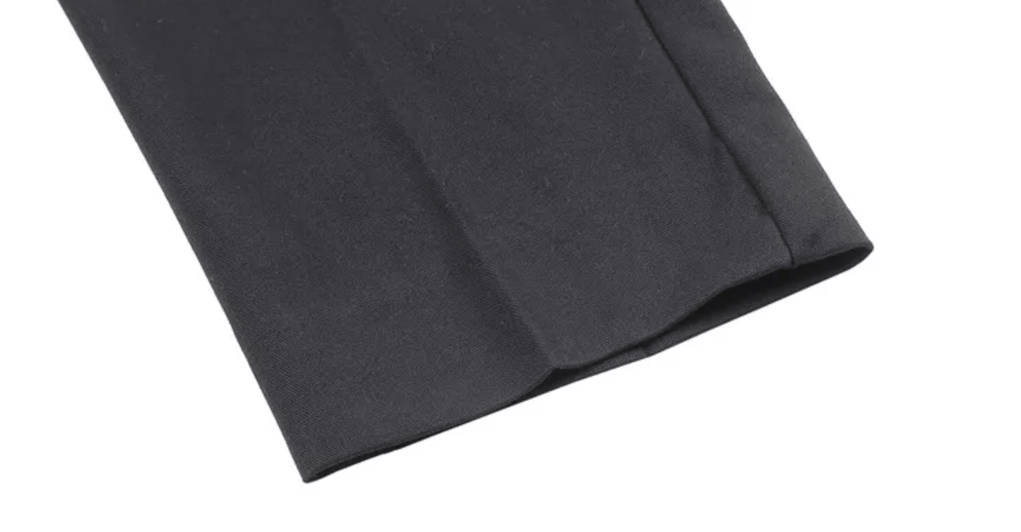 Men's Formal High-Waisted Pleated Trousers for Events