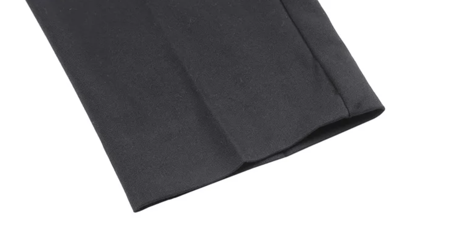 Men's Formal High-Waisted Pleated Trousers for Events