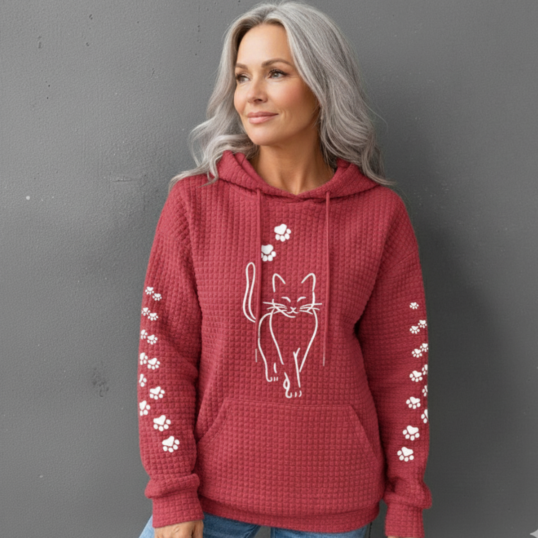 Women's Flattering Fit Hoodie Soft Pullover Sweatshirt 7