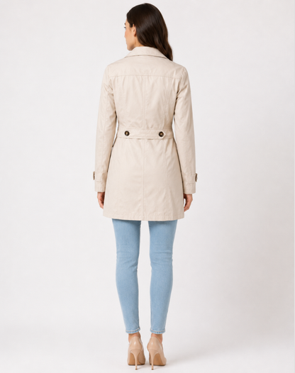 Women's Trench Coat | Belted Classic Design 7