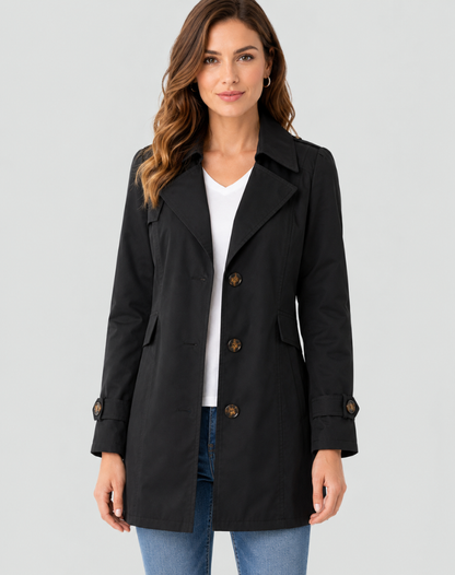 Women's Trench Coat | Belted Classic Design 2