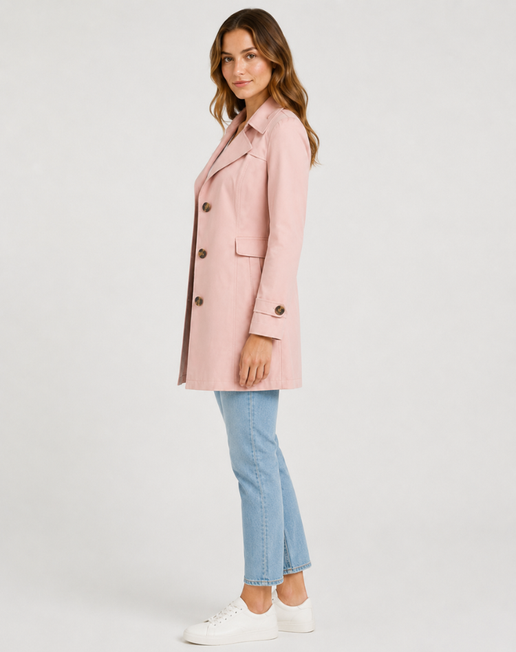 Women's Trench Coat | Belted Classic Design 10