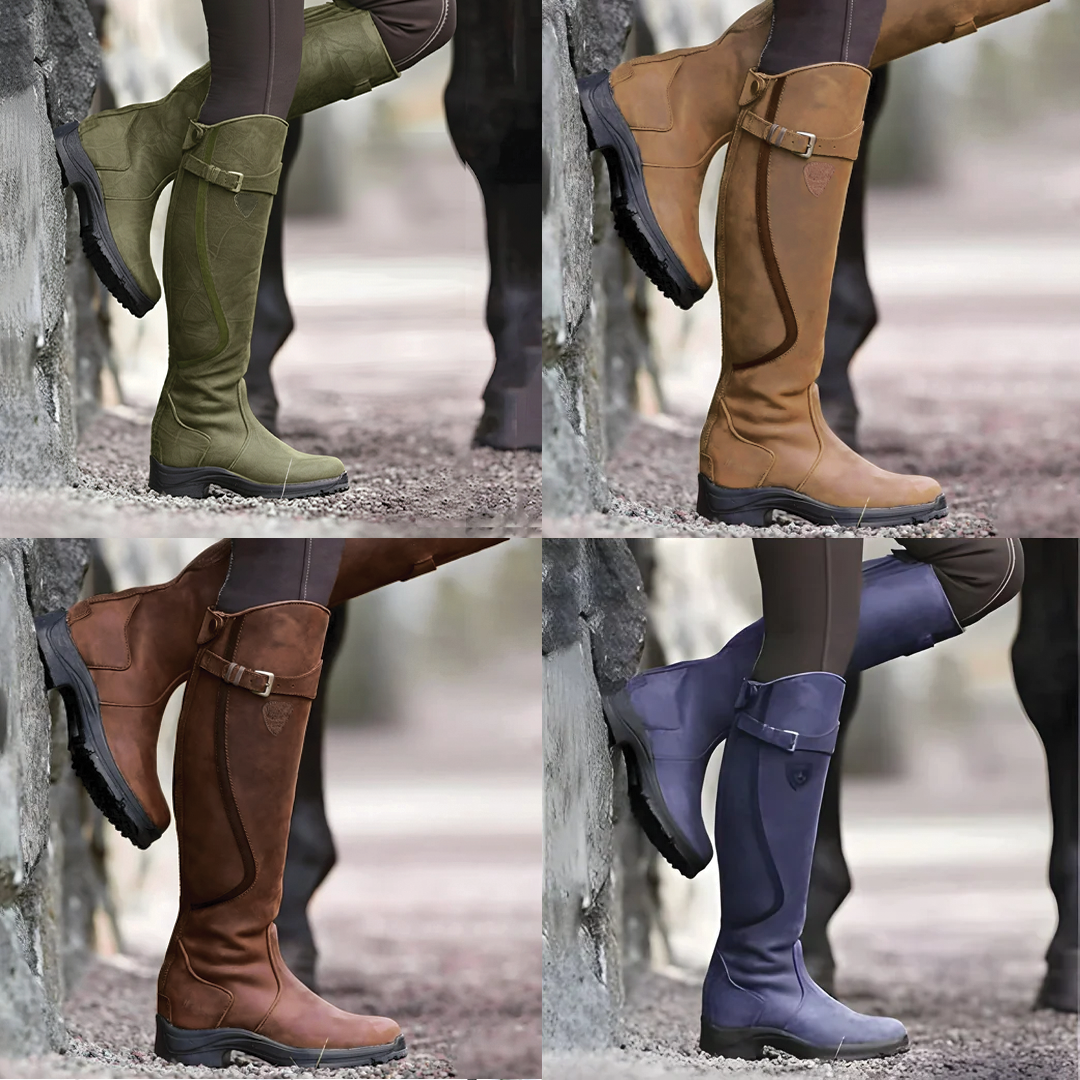 Women's Knee-High Boots | Waterproof & Non-Slip Grip 7