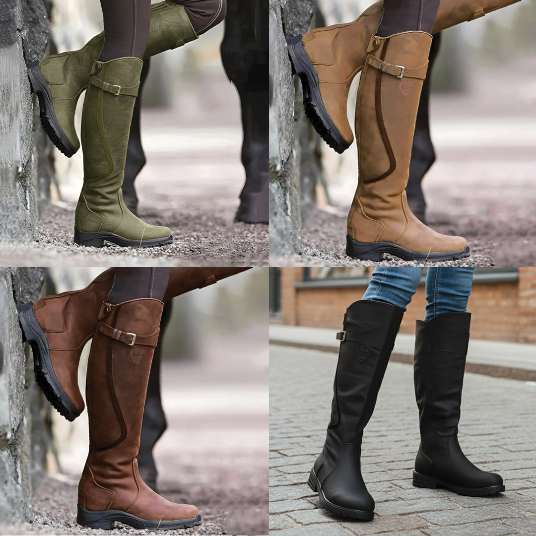Women's Knee-High Boots | Waterproof & Non-Slip Grip 8
