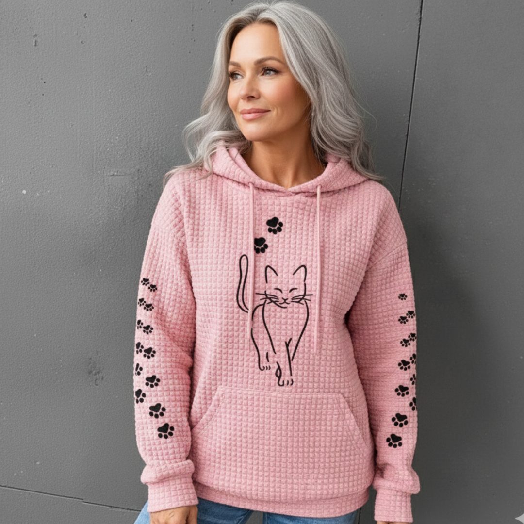 Women's Flattering Fit Hoodie Soft Pullover Sweatshirt 5