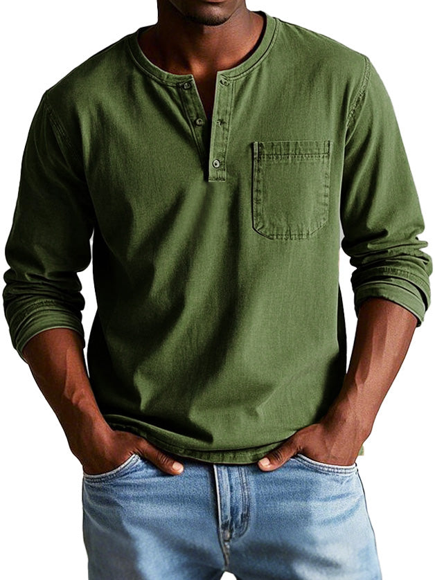 Jackson | Classic Henley Shirt 8
